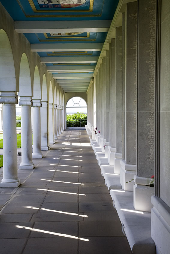 light in cloisters