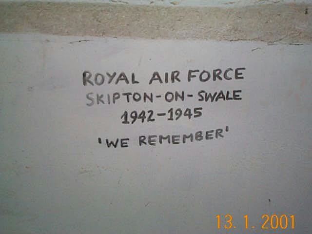 Skipton Memorial RCAF remembers 