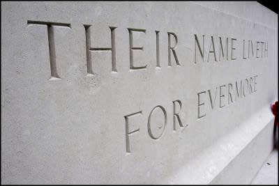 Mark Lucas Photo of Kipling statement, Brookwood Military Cemetery
