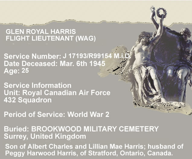 Last Post for Glen Royal Harris