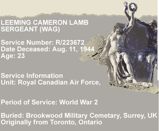 Last Post Leeming Cameron Lamb