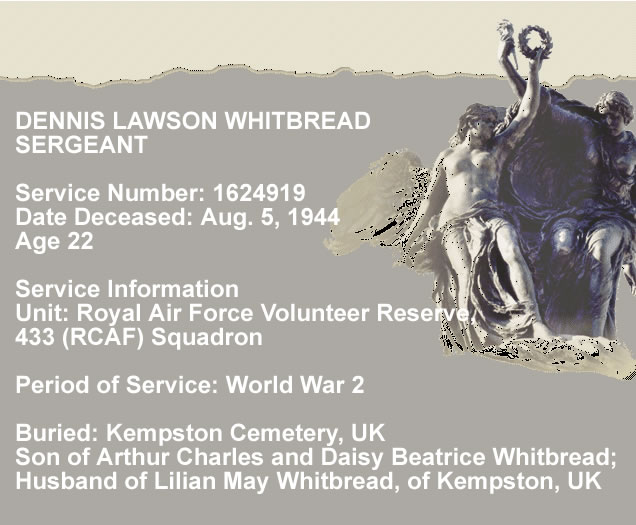lAST pOST dENNIS lAWSON WHITBREAD