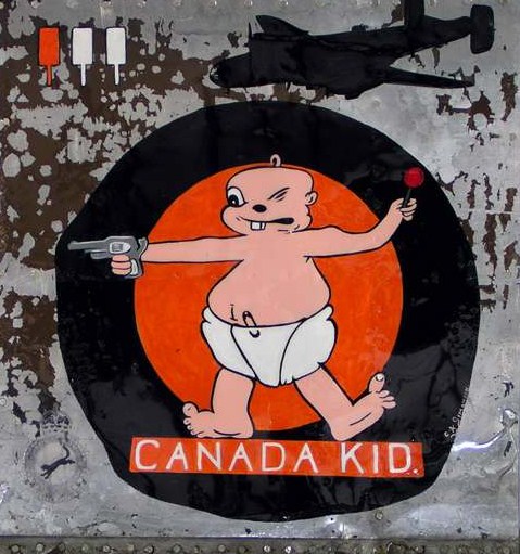 canada Kid noseart